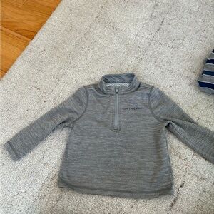 Vineyard Vines Sankaty Quarter Zip Gray 3T